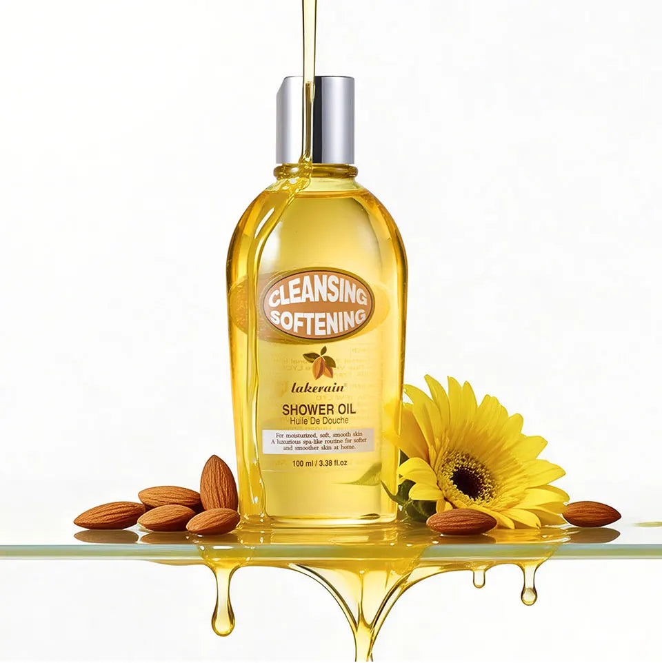 2-in-1 Bath Oil Body Cleaning Moisturizing Skin Dirt Remover Smooth Shower Gentle Cleanses Nourishes Oils For Bath Daily Care