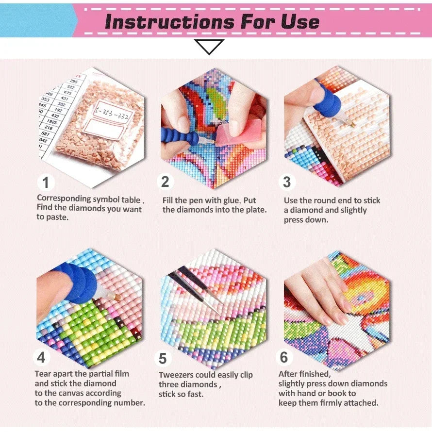 Strawberry Shortcake Cute Girl Diamond Painting Printed Embroidery Puzzle Cross Element Mosaic 5D DIY Art Kit House New Arrivals