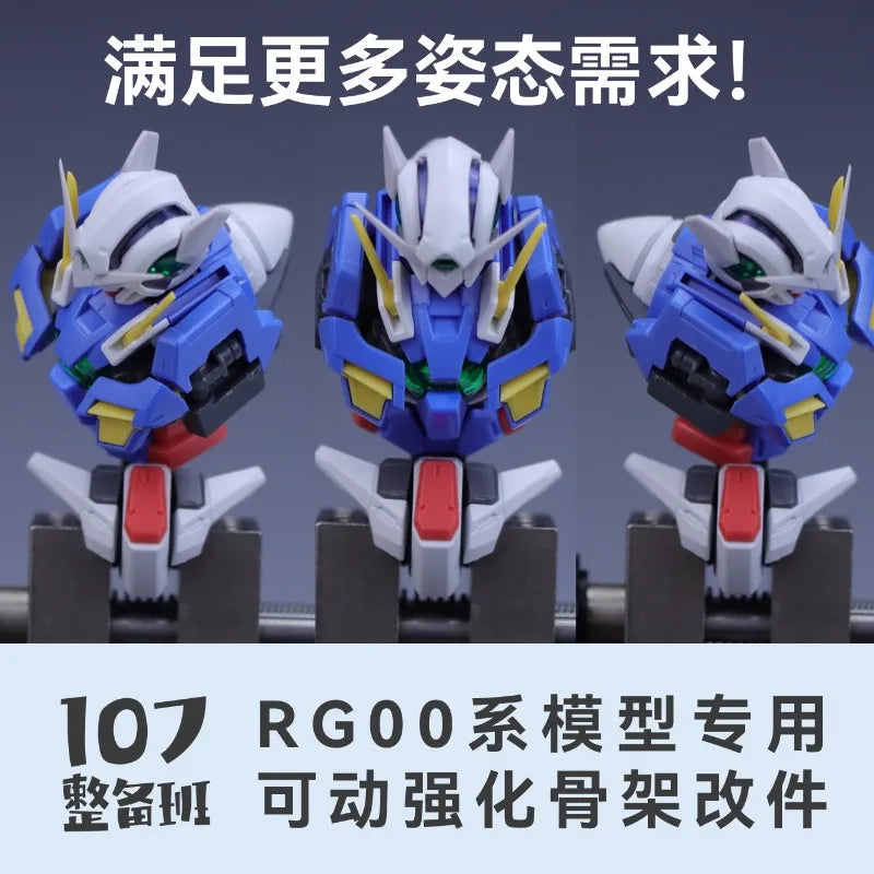 107 Model Kits Reinforced Movable Frame Modified Parts for RG00 All Series Mobile Suit Model Details Replacement Parts