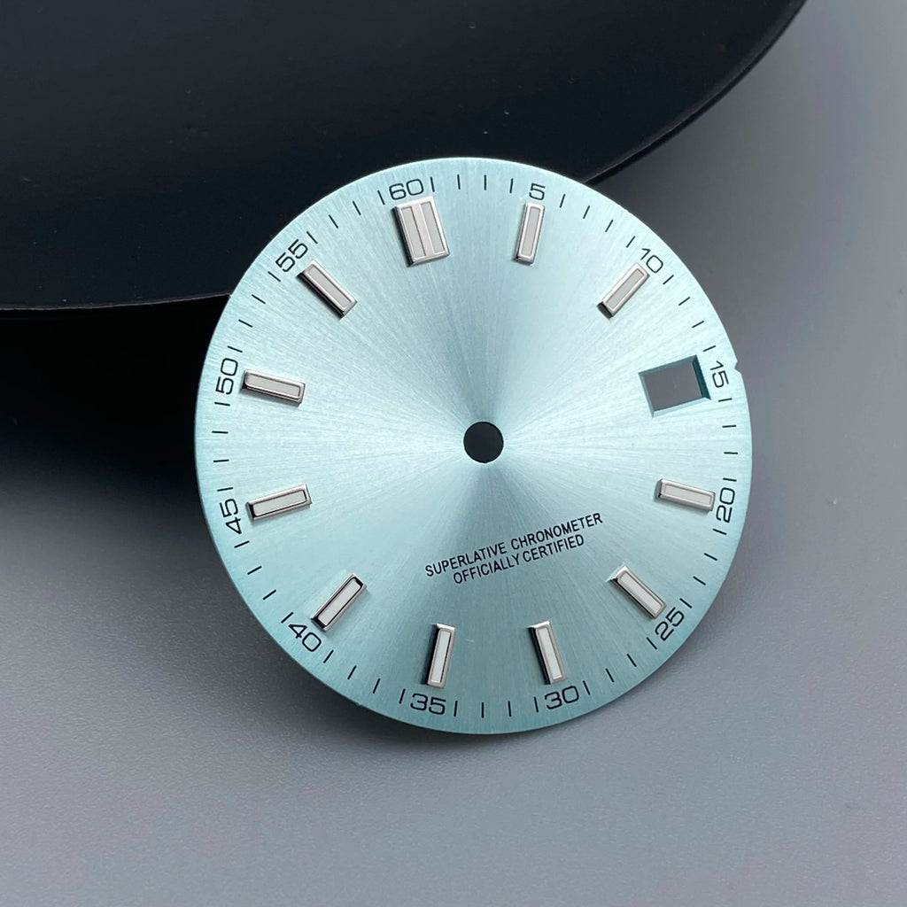 New arrivals 36mm watch case Engine Turned BEZEL for AK Parts Replacemet Fits 28.5mm Dial NH35/36 Movement Modification Parts