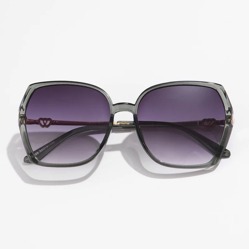 Fashion Large Frame Square Sunglasses Women Trendy Style Sun Glasses For Lady Shades Gradient Oculos UV400 Streetwear Eyewear