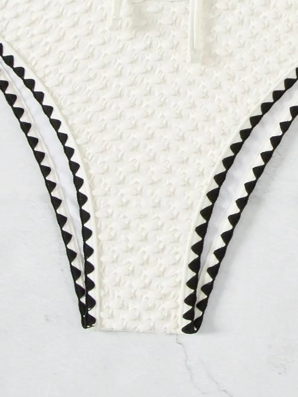 White Swimwear 2 Piece Strapless Swimsuit Women Sexy Bandeau Backless Bikini Set Lace-up Patchwork Beach Bathing Suit 2025 New