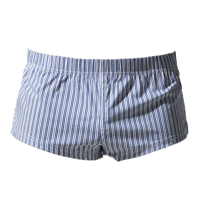 2026 Tauwell Men's Striped Boxer Shorts Soft Breathable Loose Fit Casual Comfortable Underwear S-XXL New Arrivals