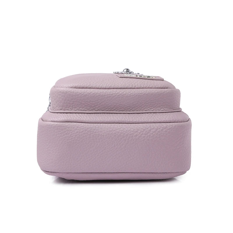 Women Bag Chest Bag Summer Creative Style Shoulder Wear Resistant Messenger Bag PU Leather Crossbody Bag Sling Bags for Woman