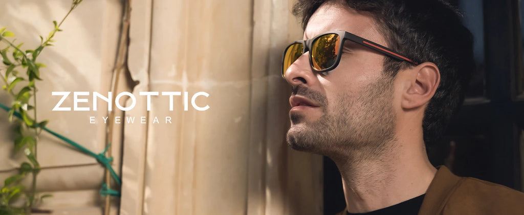 ZENOTTIC وافدون جدد نظارات شمسية مستقطبة للرجال حماية من الأشعة فوق البنفسجية 400 ظلال عصرية خفيفة الوزن للغاية TR90 نظارات شمسية للرؤية الليلية