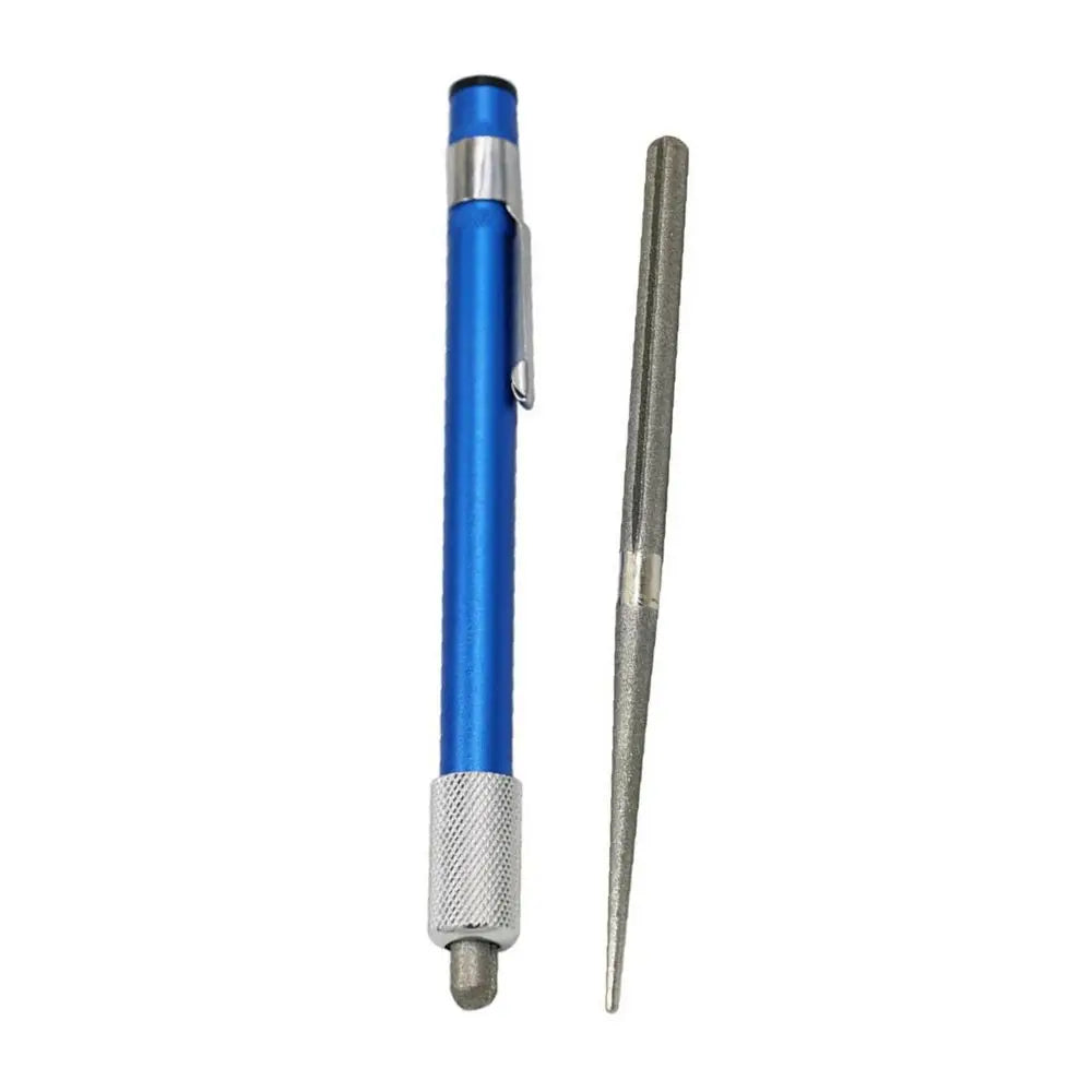 Hot Sale Fishing Hook Sharpener Pen Sharpener High Quality Outdoor Tool Diamond Pen shaped Sharpener New Arrivals Fishing Tools